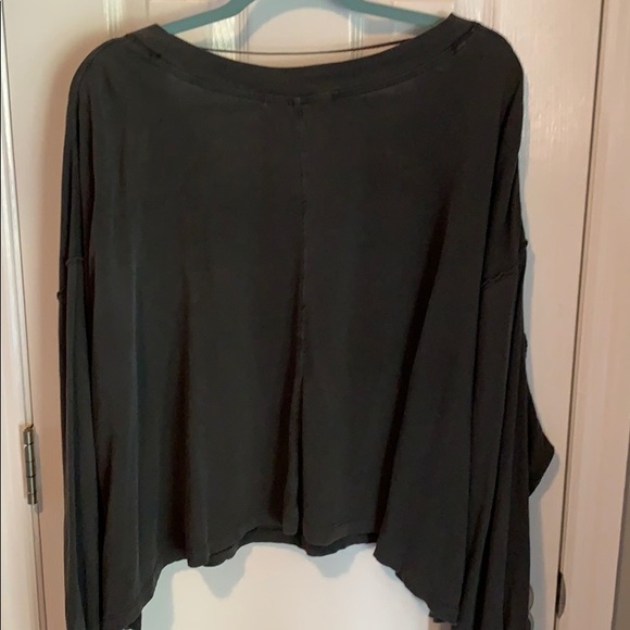 Free People Long Bell Sleeve Top - Picture 7 of 8